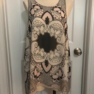 Womens Tunic Top Size L